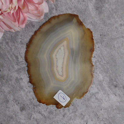 Iris akaatti slab Indonesia, 1