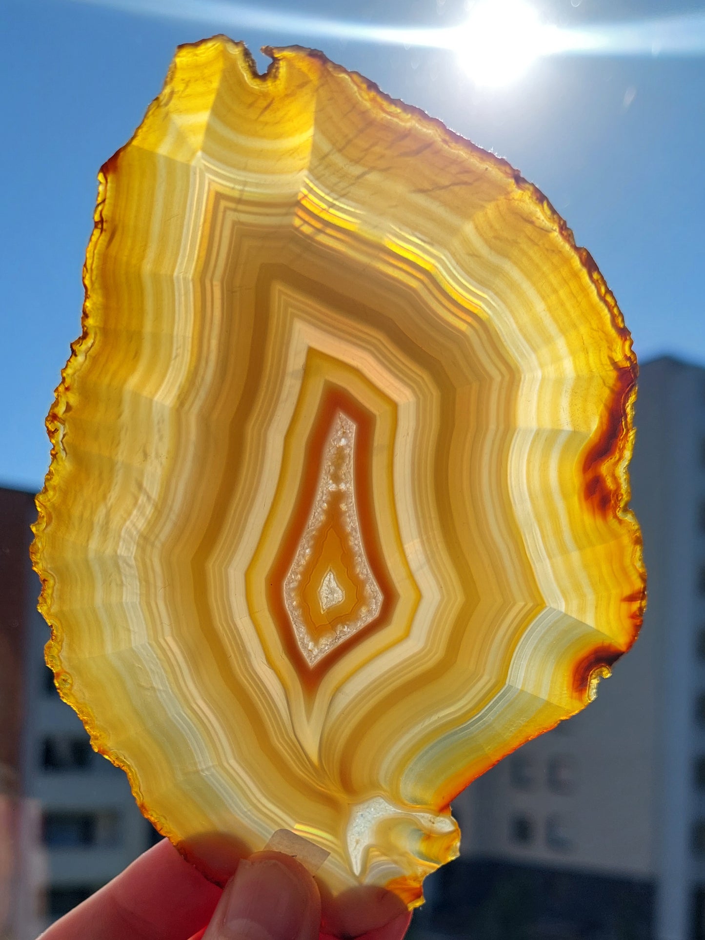 Iris akaatti slab Indonesia, 6