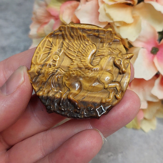 Lantti, yksisarvinen, tiikerinsilmä