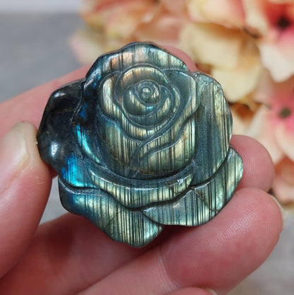 Ruusu, labradoriitti