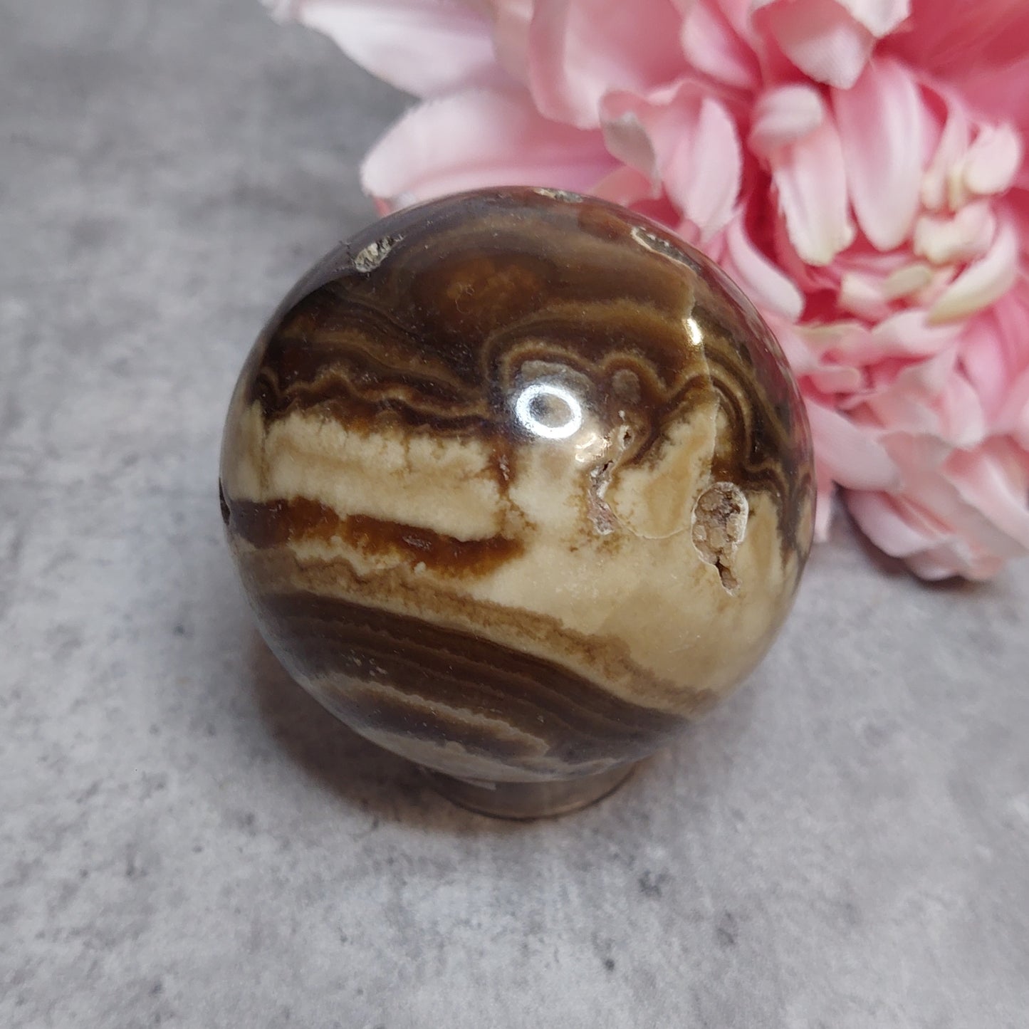 Pallo, pihkakalsiitti 6,5cm