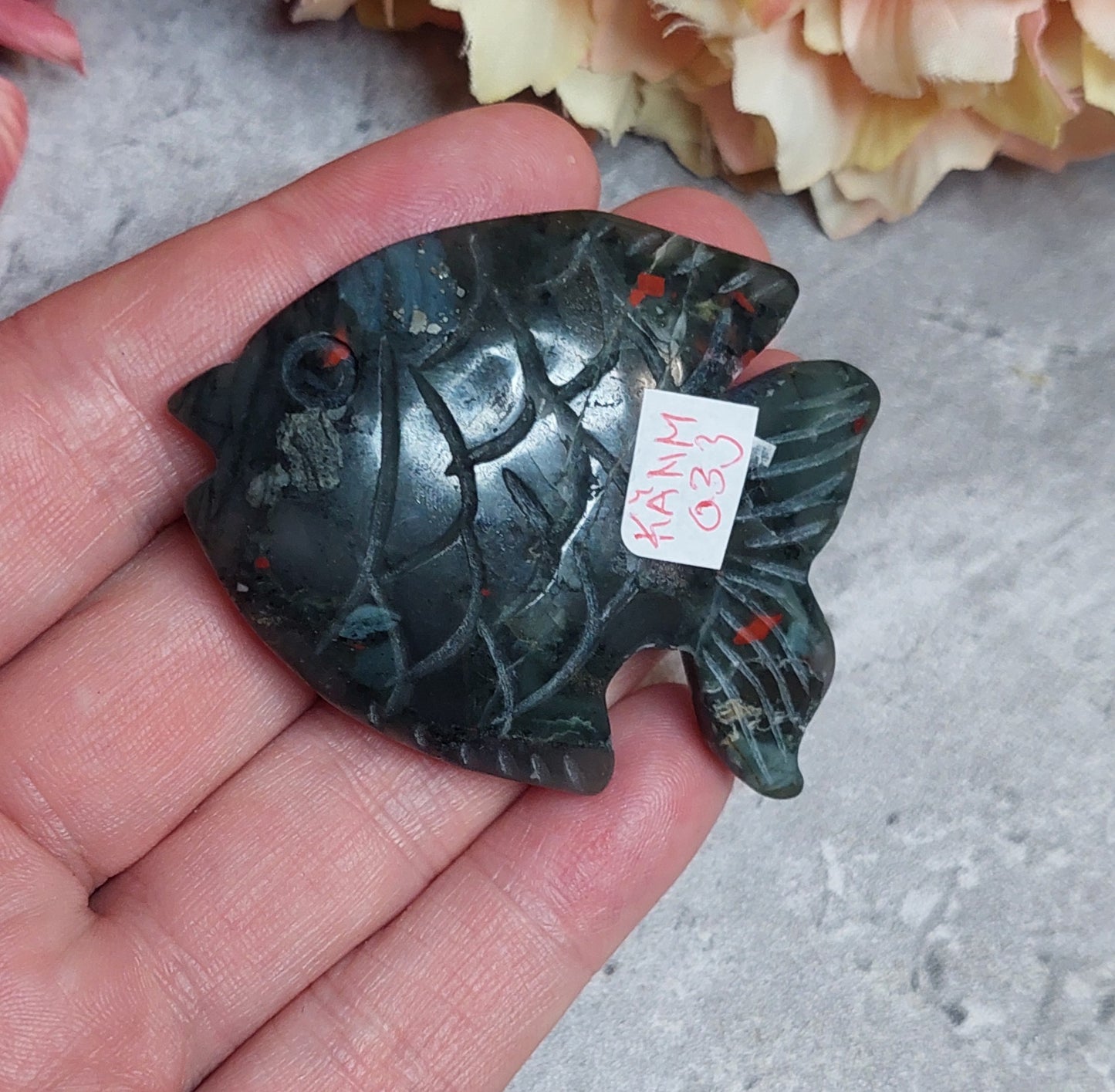 Kämmenkivi, african blood stone