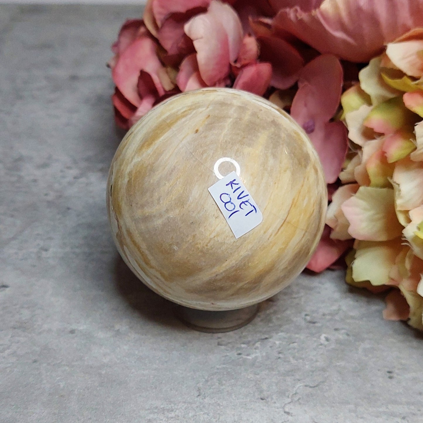 Pallo, kivettynyt puu 7cm