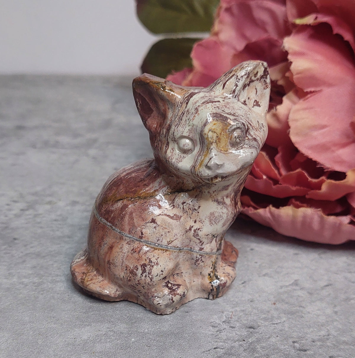 Kissa, picture jasper 7,5cm