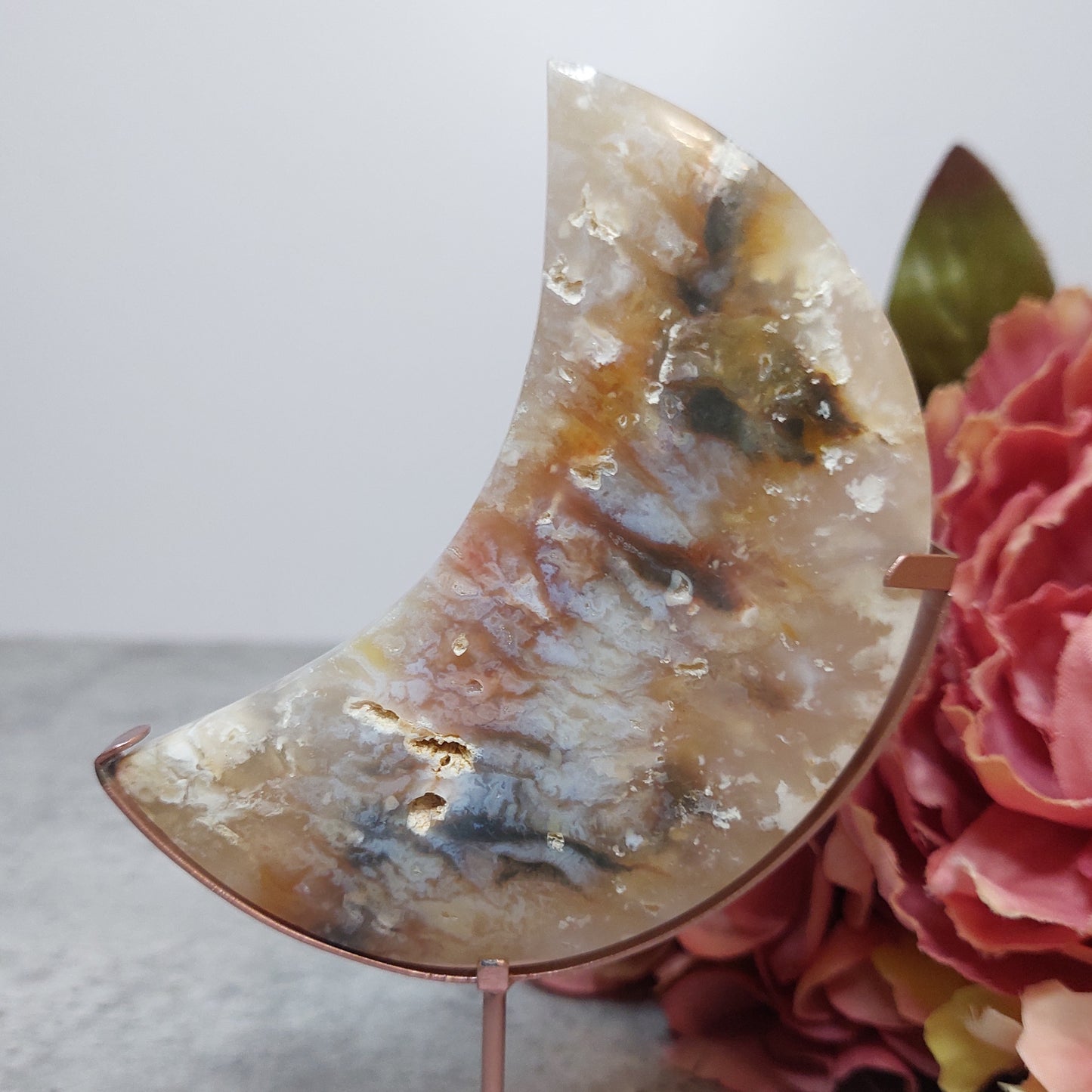 Kuu, Pink Plume akaatti Indonesia