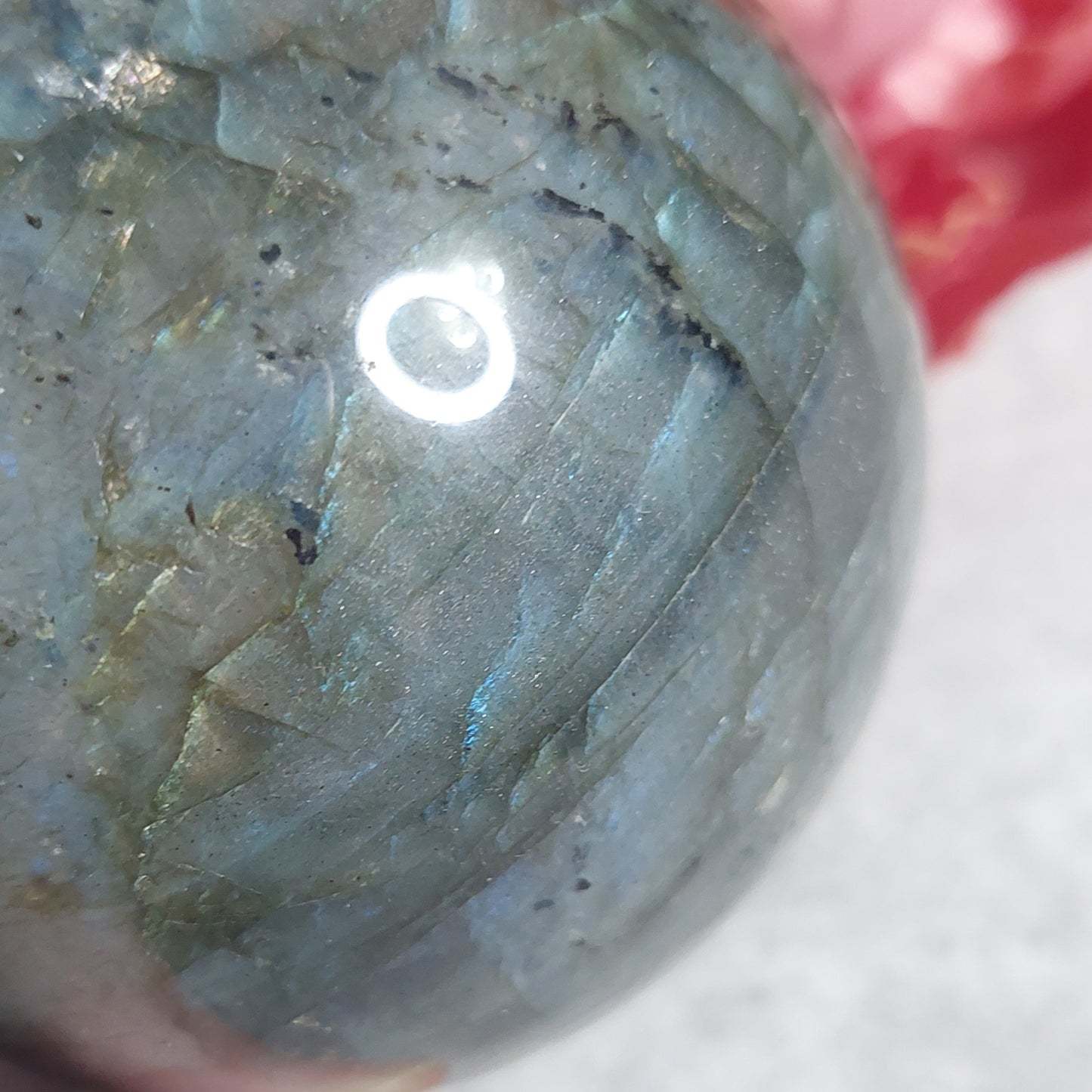 Pallo, labradoriitti 8cm