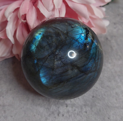 Pallo, labradoriitti 6,5cm