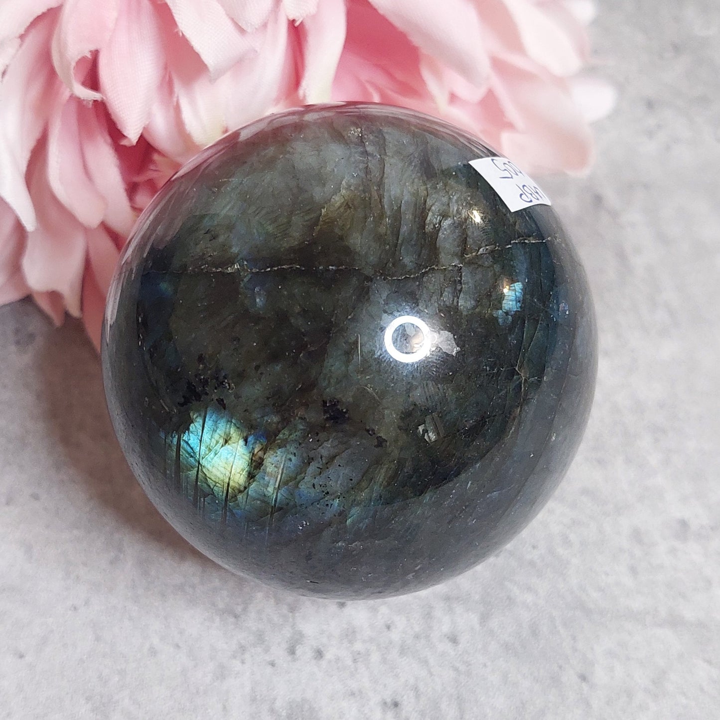 Pallo, labradoriitti 6,5cm