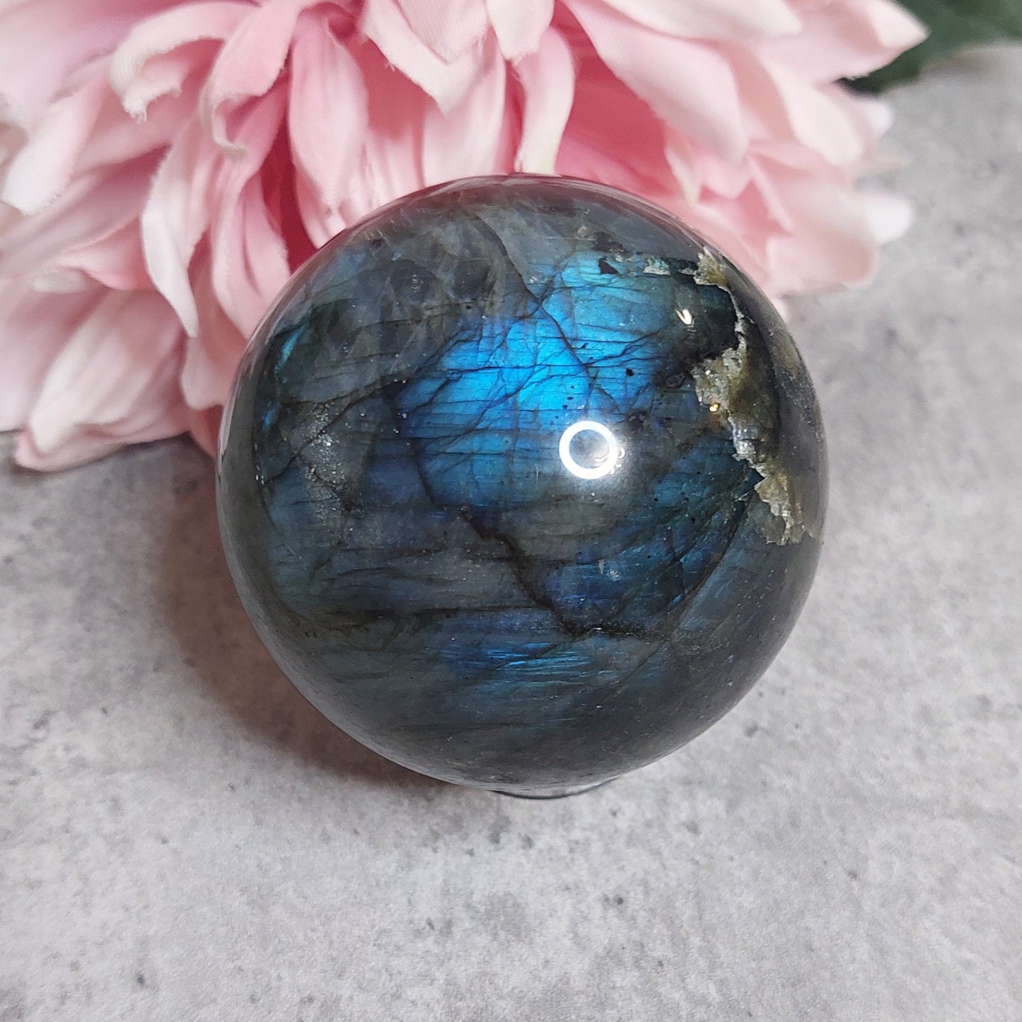 Pallo, labradoriitti 6,5cm