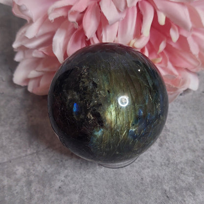 Pallo, labradoriitti 6cm