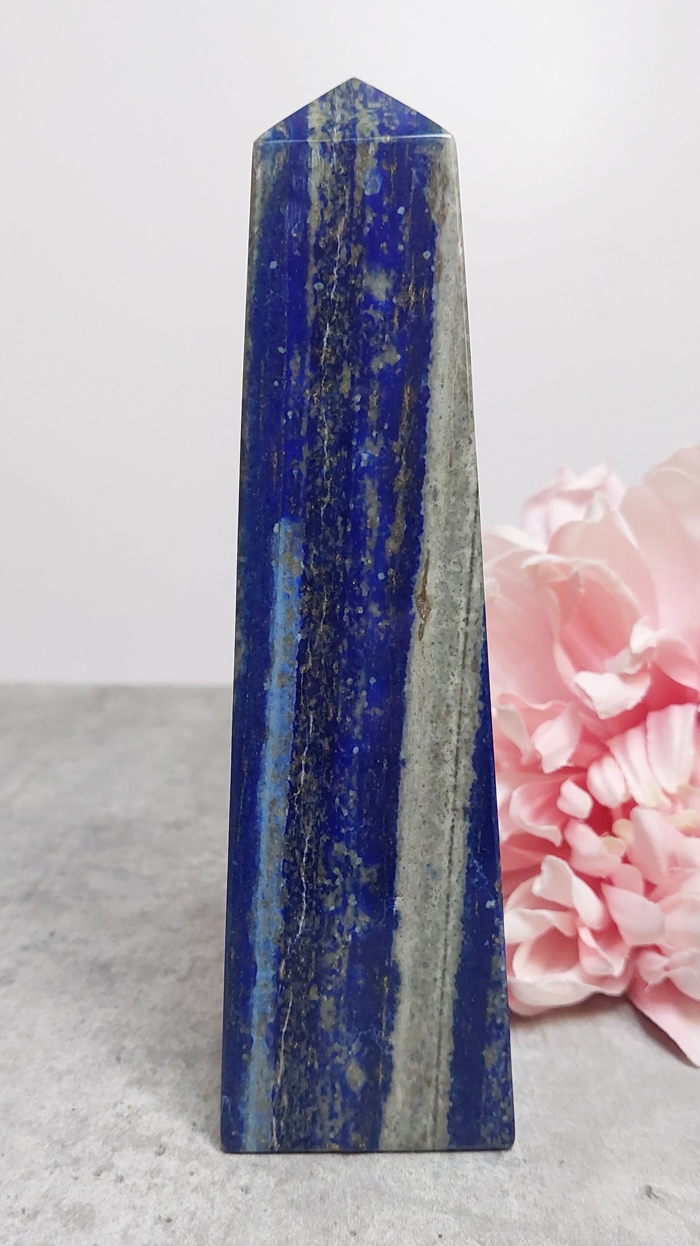 Obeliski, lapis lazuli 17cm