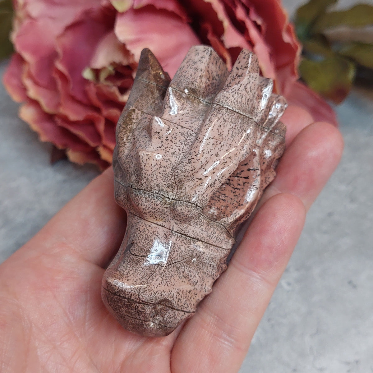 Lohis, picture jasper 7,5cm