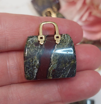 Minilaukku, dragon blood stone
