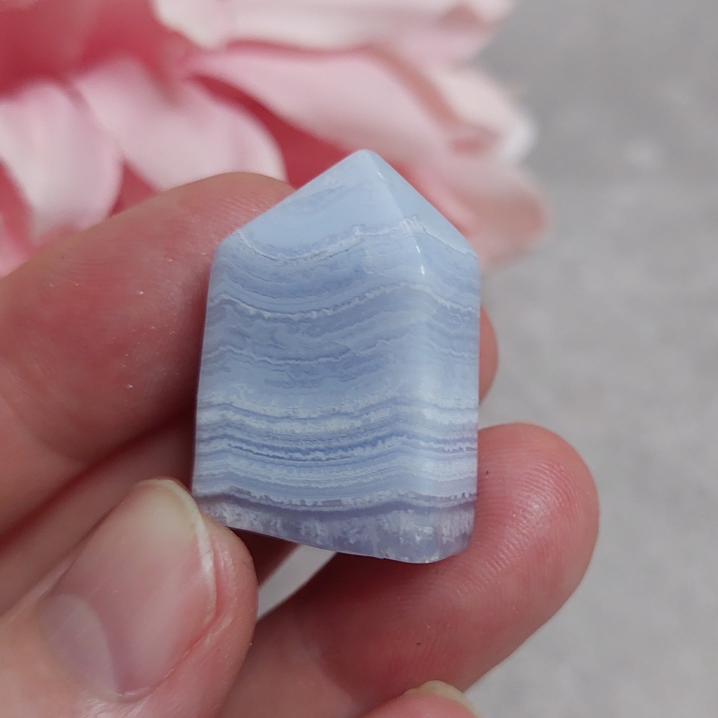 Minitorni sininen pitsiakaatti 2,8cm
