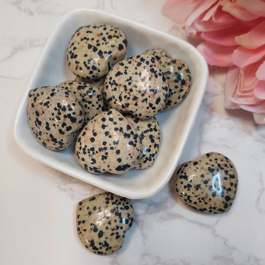 Minisydän Dalmatian jaspis