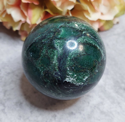 Pallo, Chinese emerald 6,1cm