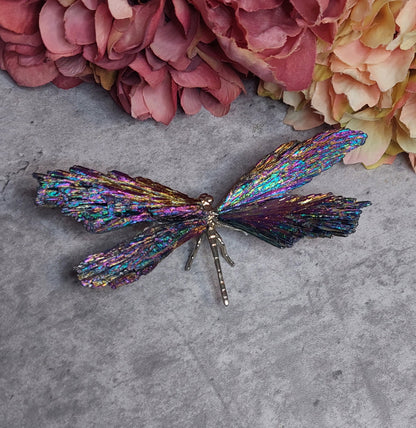 Sudenkorento aurakyaniittia moniväri