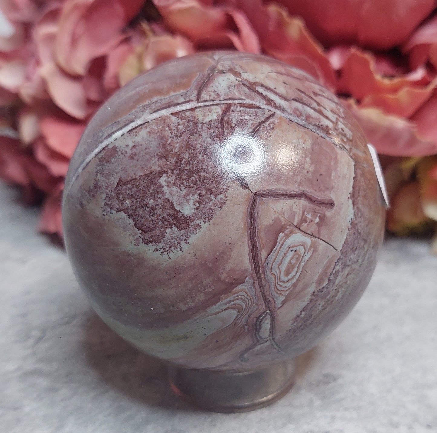 Pallo, picture jasper 6,8cm