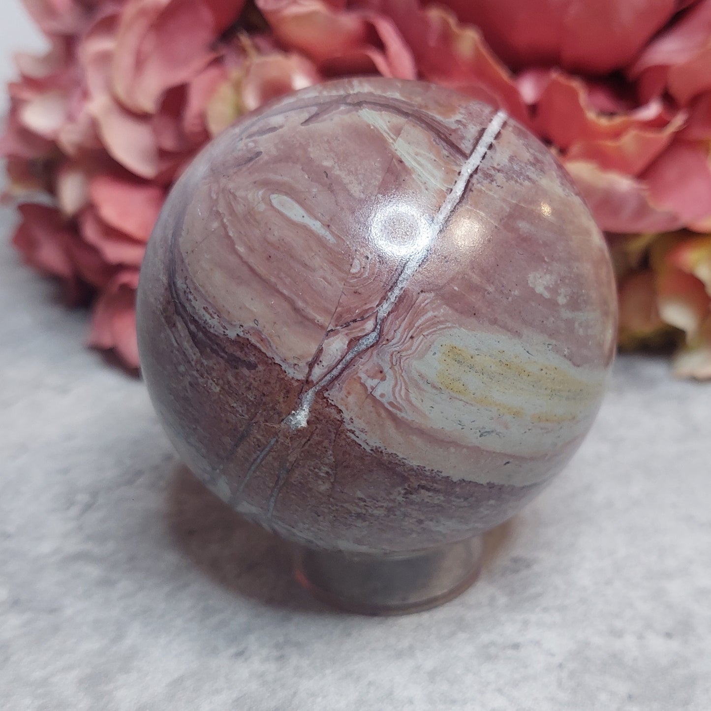 Pallo, picture jasper 6,8cm