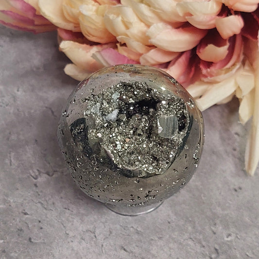 Pallo, pyriitti 5,5cm
