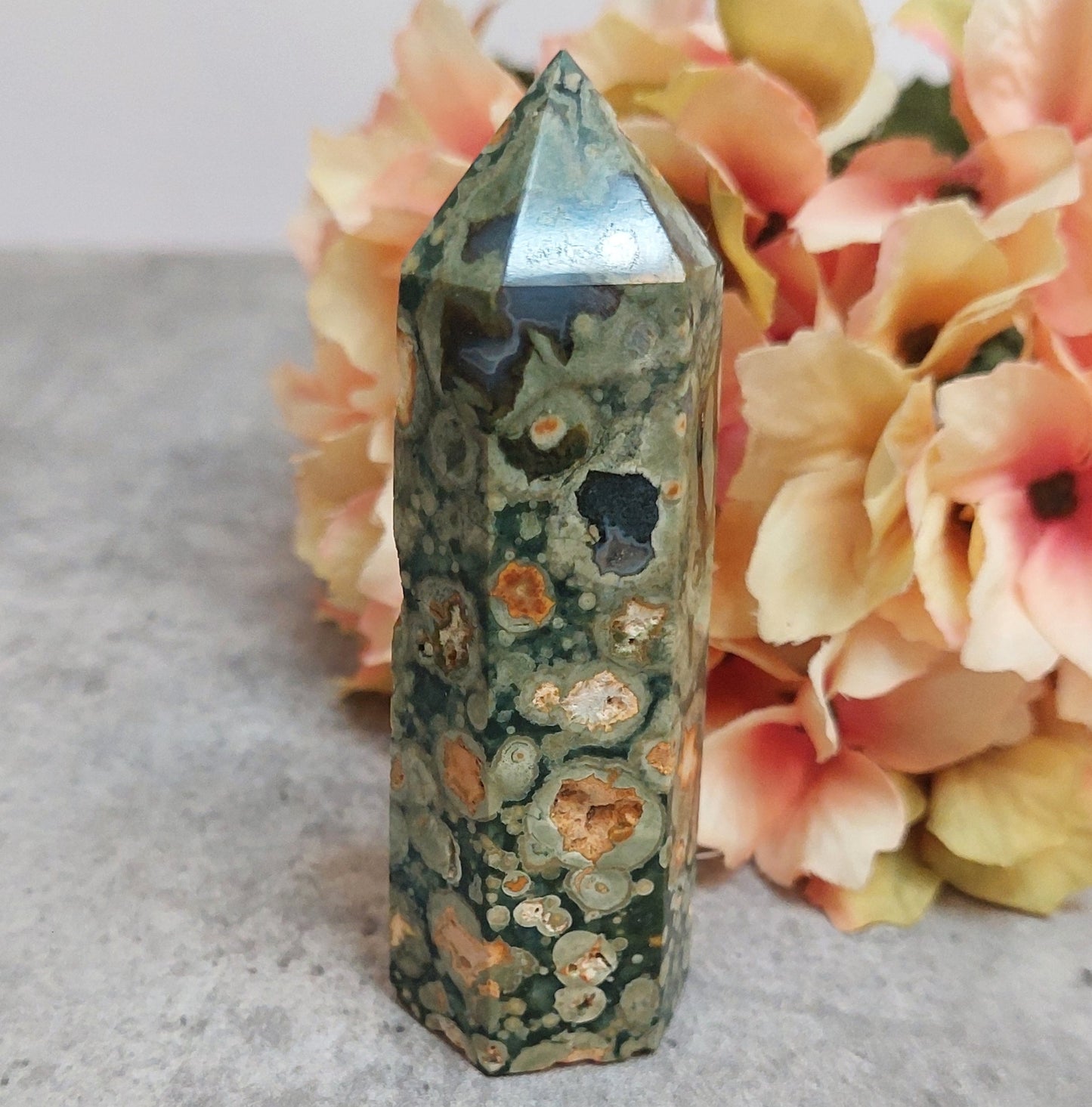 Torni, rainforest jasper 9,3cm
