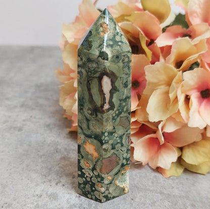 Torni, rainforest jasper 9,3cm