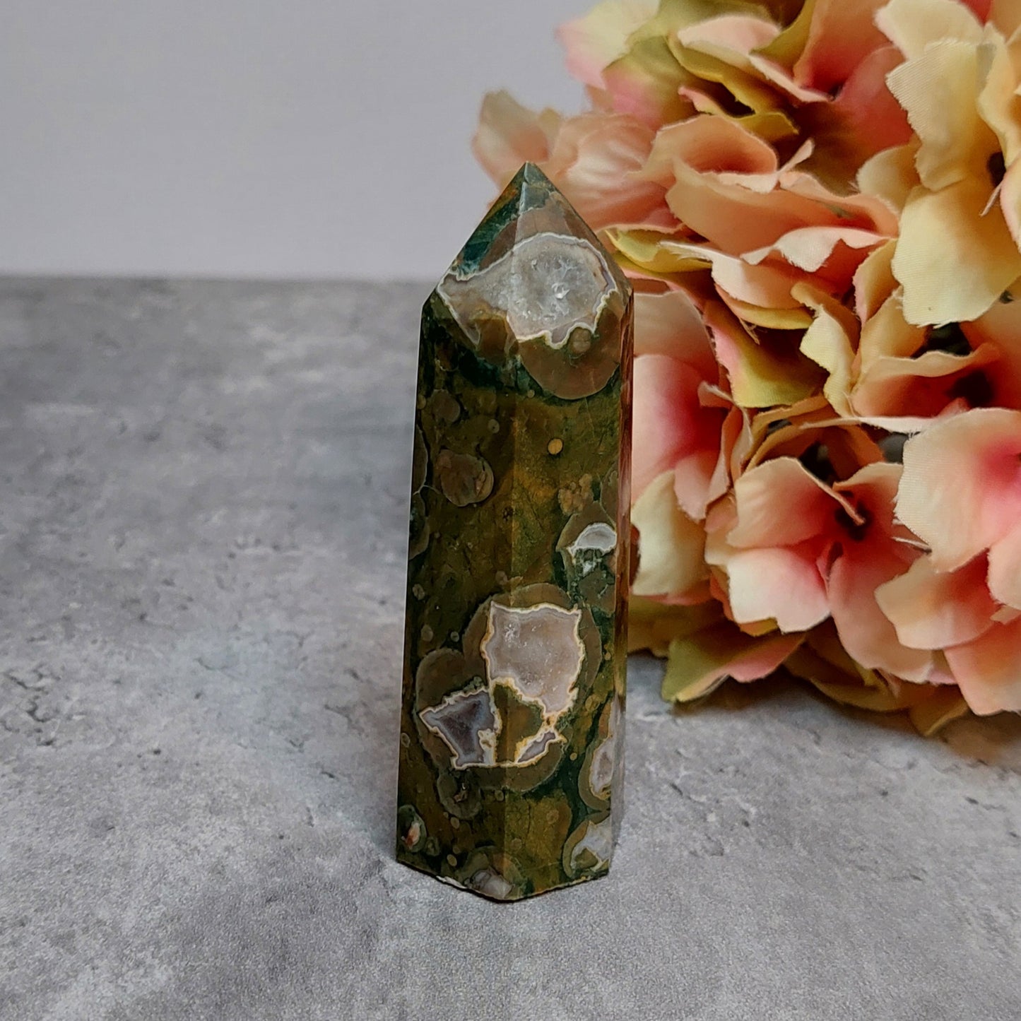 Torni, rainforest jasper 8cm