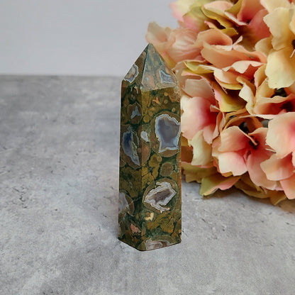 Torni, rainforest jasper 8cm