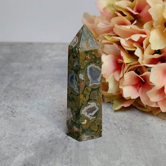 Torni, rainforest jasper 8cm