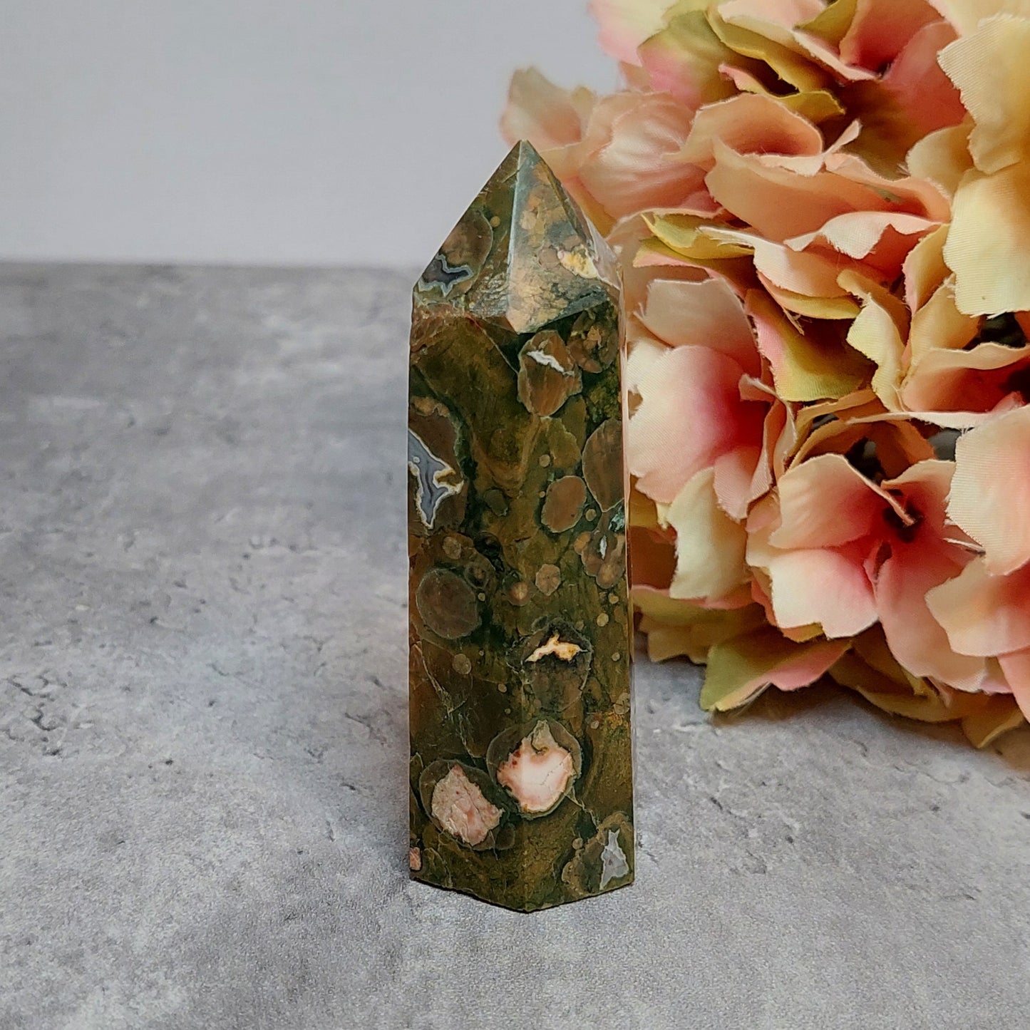 Torni, rainforest jasper 8cm
