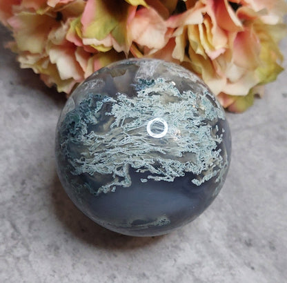 Pallo, sammalakaatti sininen 7,1cm