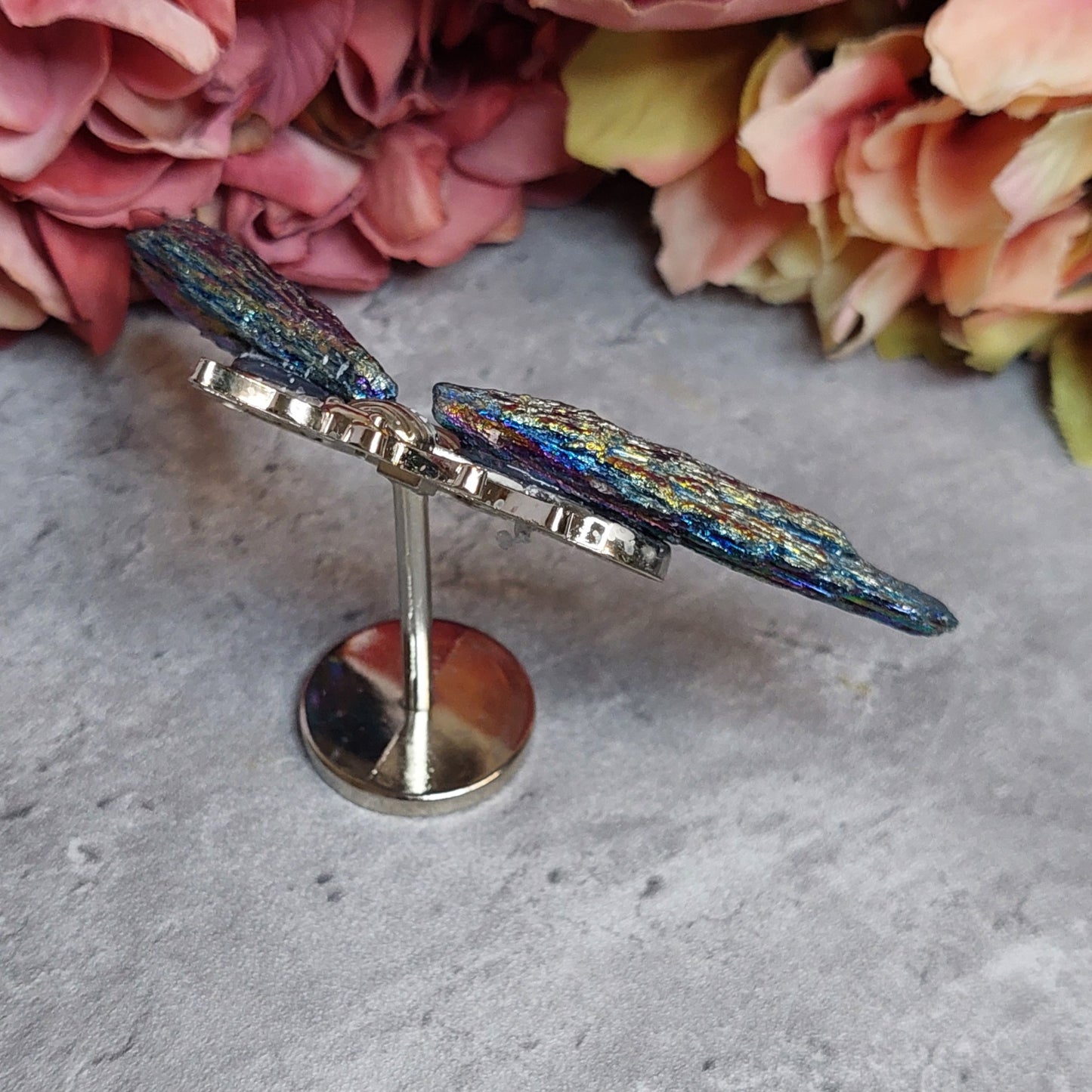 Mini mehiläis siivet, Aura kyaniitti värikäs