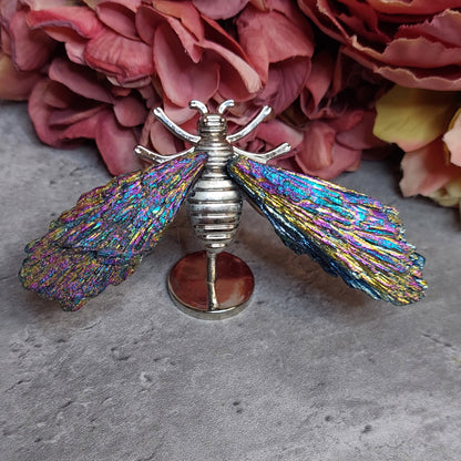 Mini mehiläis siivet, Aura kyaniitti värikäs