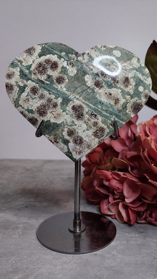 Sydän, Vihreä kukkajaspis