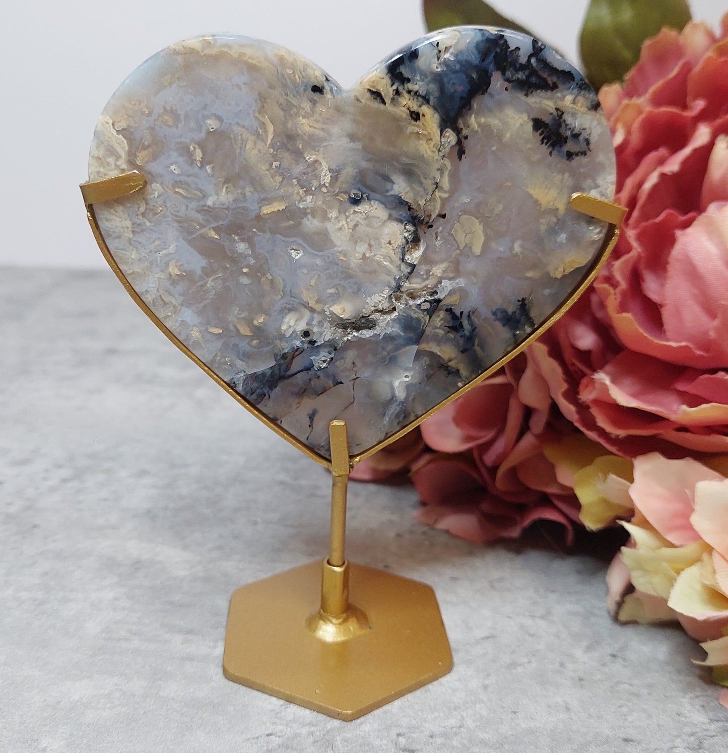 Sydän, Dentriittinen akaatti Indonesia