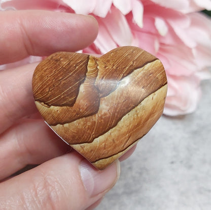 Sydän, wood jasper