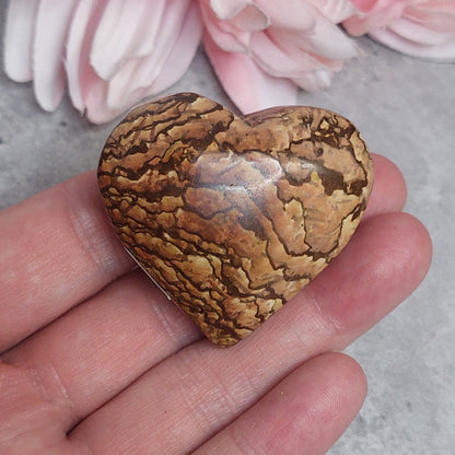 Sydän, wood jasper