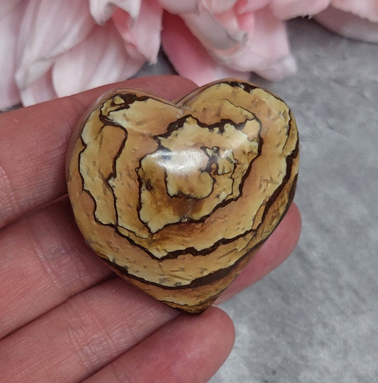Sydän, wood jasper