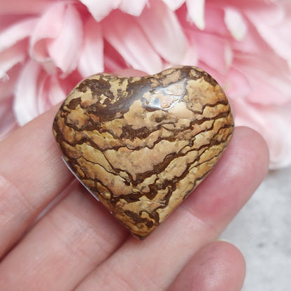 Sydän, wood jasper