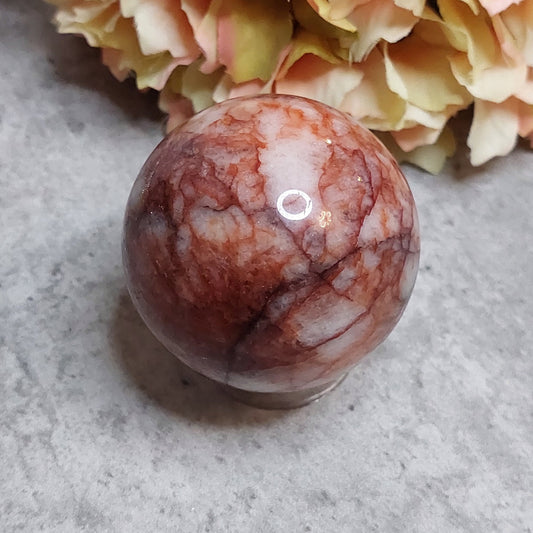 Pallo, tulikvartsi 5,3cm