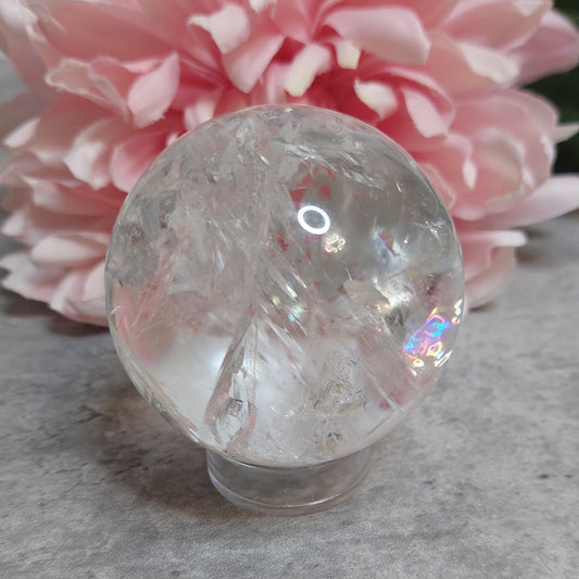 Pallo, vuorikristalli 5,9cm