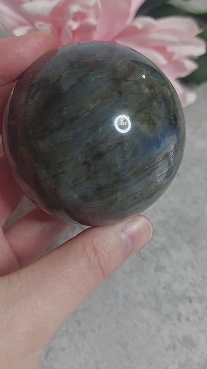 Pallo, labradoriitti 6,9cm