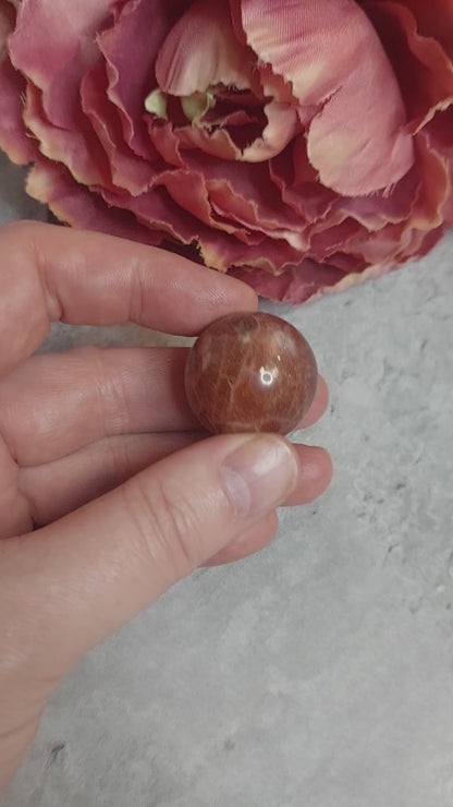 Kuula , sunstone 2,6cm